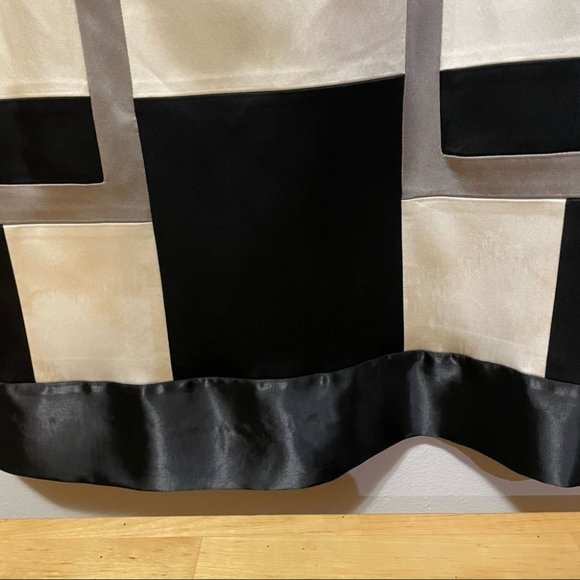 JAX Color Block Cap Sleeve Body Con Wiggle Dress size 14 - Picture 3 of 8